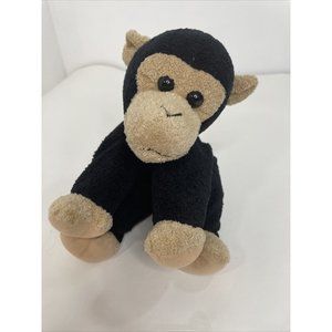 Monkey Beanbag 2003 Black & Tan Black Eyes K & M International sits well 2+ 8”